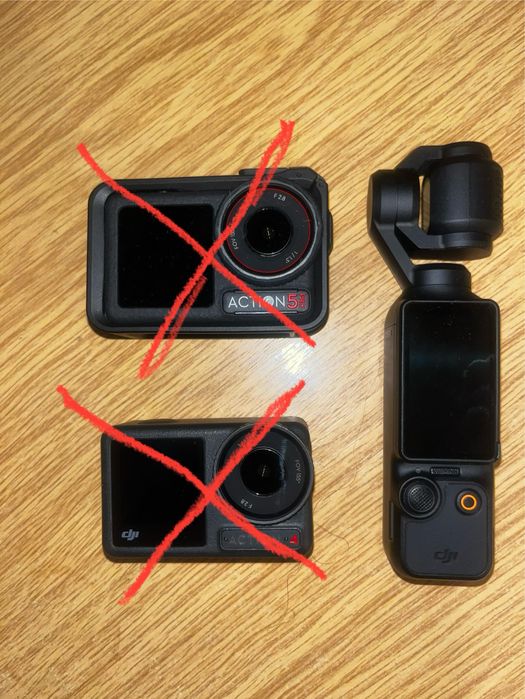 Camere video Osmo poket3.