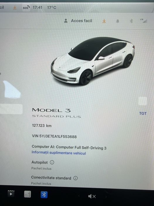 Tesla Model 3 SR+ masina electrica superba