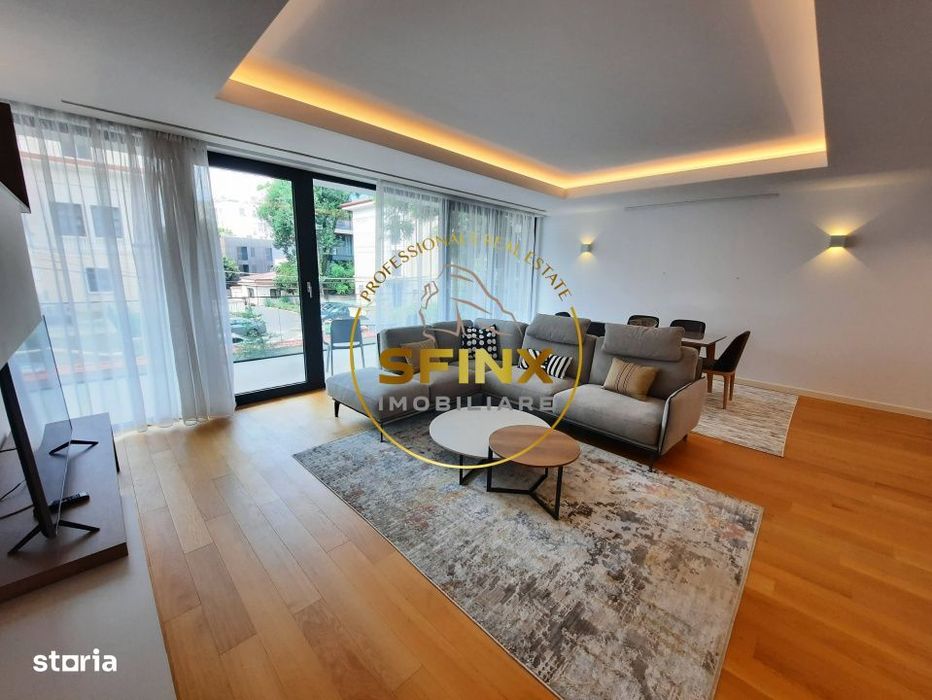 Primaverii, 4 room furnished apartment, large terrace, parking
