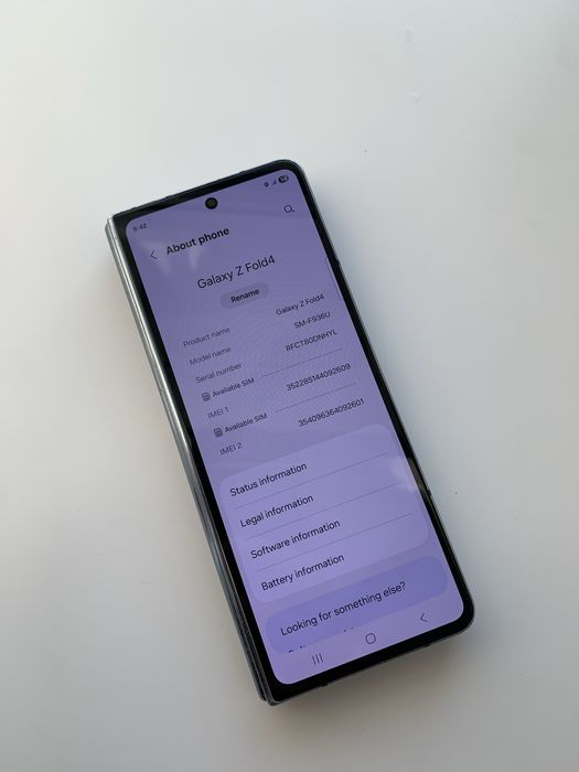 • Samsung  FOLD 4• 512gb •