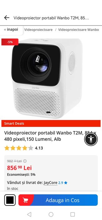 Videoproiector xaomi wambo t2