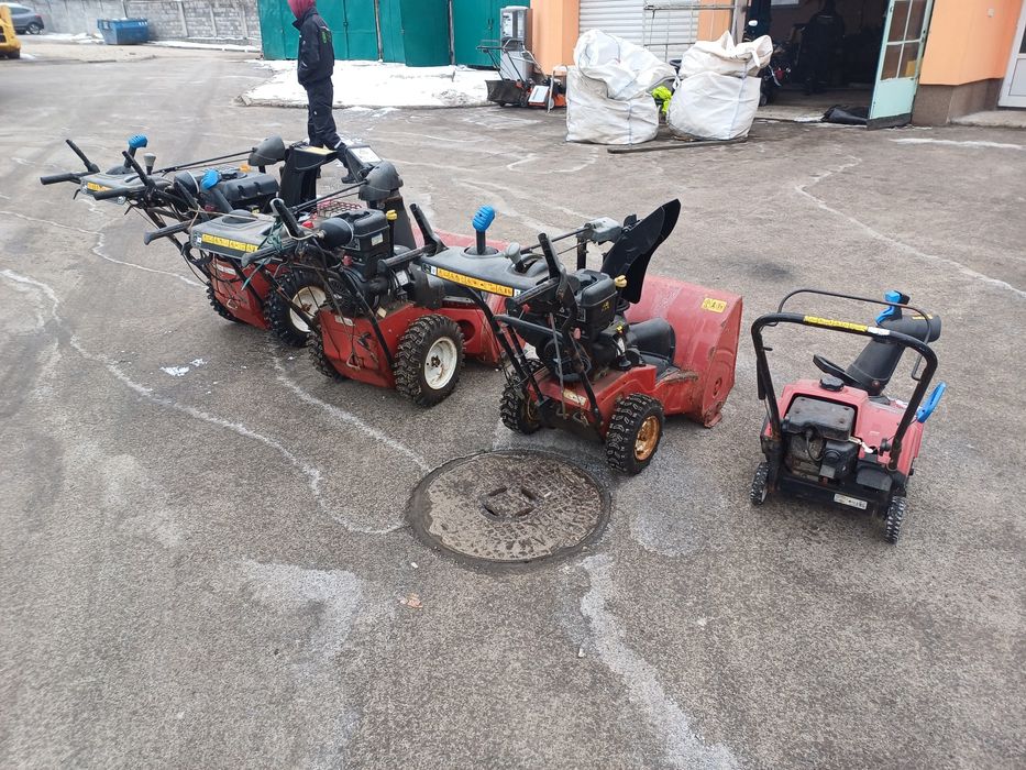 Снегорини kub cadet и toro