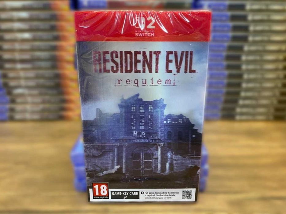 НОВЫЙ Resident Evil 9 Requiem Lenticular Edition Nintendo Switch 2