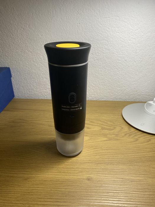 Espressor portabil cafea – compatibil capsule + cafea măcinată (ca nou)