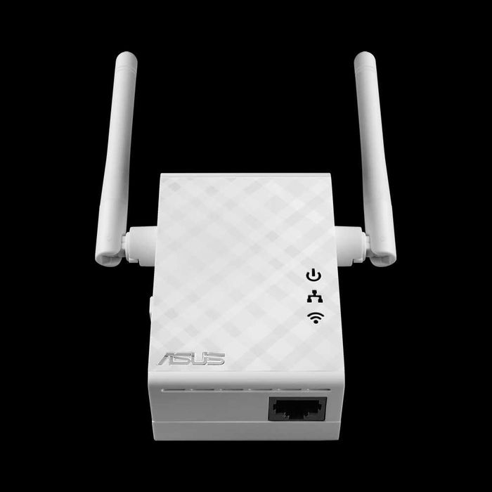 Extender Wireless ASUS RP-N12, N300, Repeater Mode, 2 antene Wi-Fi