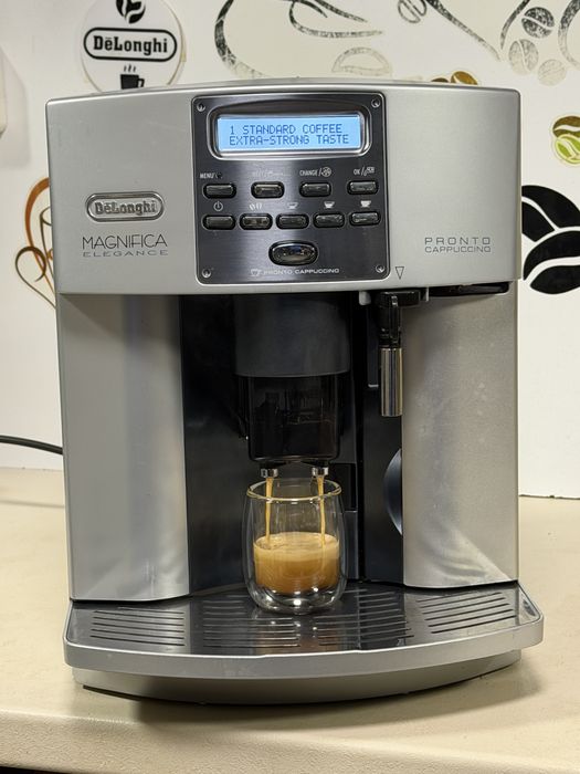 Кафемашина кафе автомат delonghi ELEGANCE с гаранция