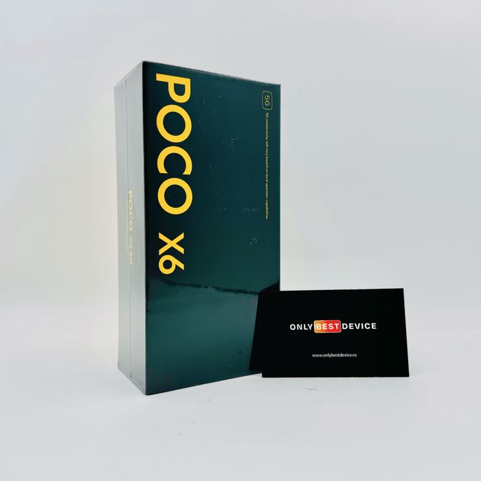 Xiaomi Poco X6 5G Black 8/256GB