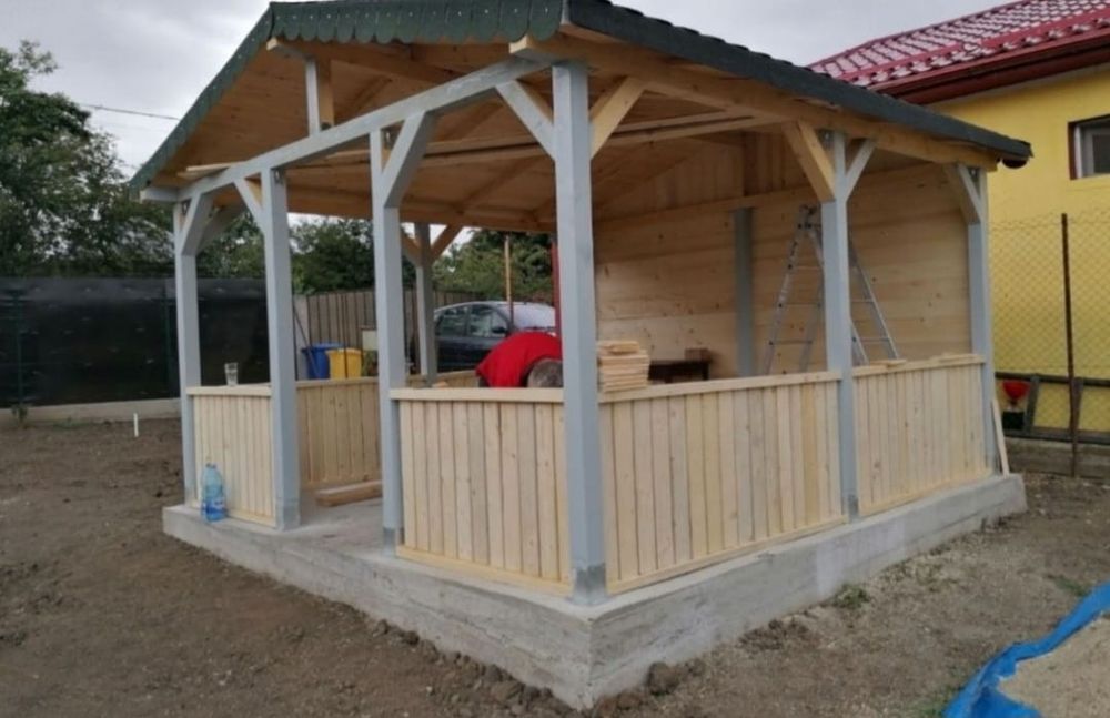 Terase foisore pergole magazie de depozitare