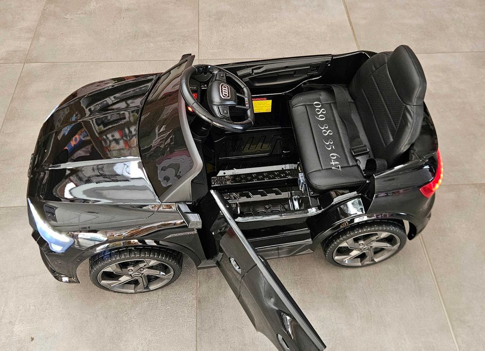 ПРОМОЦИЯ!НОВО!Акумулаторен джип Audi SQ8 BLACK с 12V батерия,EVA гуми