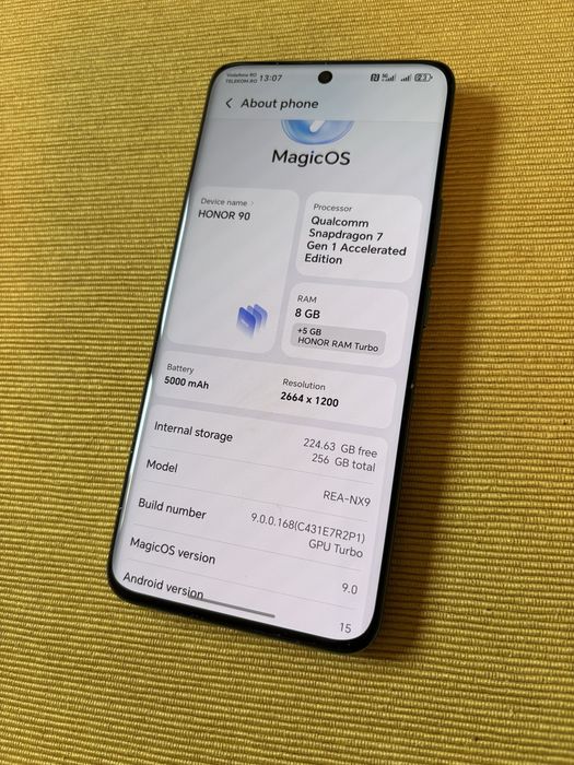 Honor 90 impecabil Verde 256Gb Neverlock