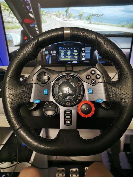 Logitech G29 + Schimbător - Volan gaming - Stare perfectă