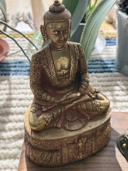 Statuete Buddha bronz masiv