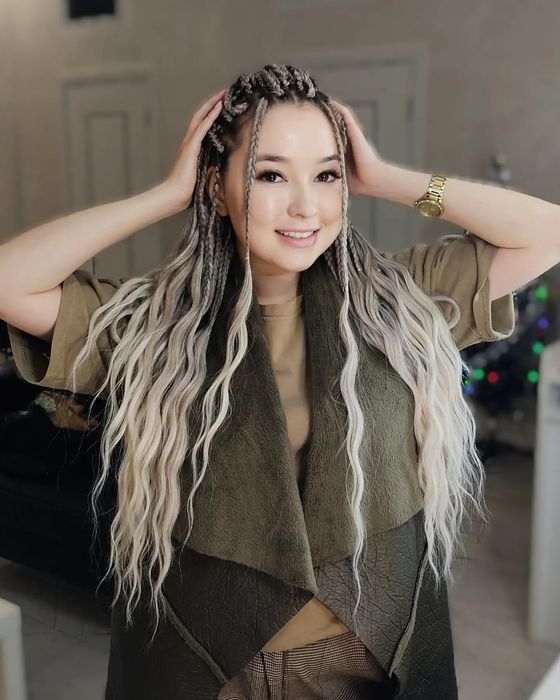 Афрокосы, дреды, афрокудри Нур султан