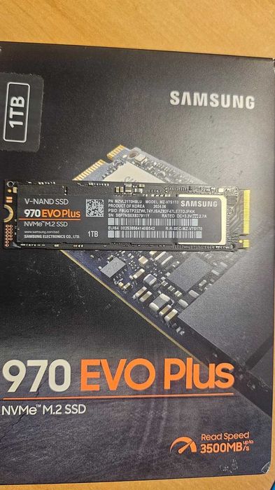 SSD Samsung 970 EVO Plus 1TB 99% health