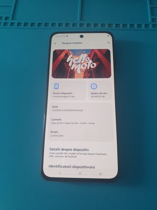 Motorola edge 50 neo 512 gb  nou