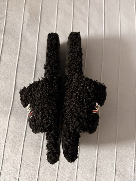 Balenciaga Fur Slides