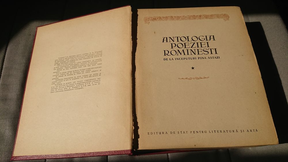 Antologia poeziei romanesti 1954