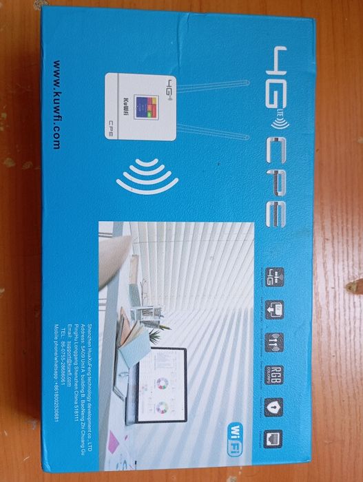 WiFi router 4G, sim karta