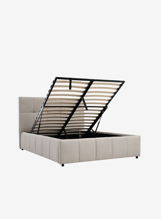 Cadru pat tapitat de o persoana 120x200 jisk NOU sigilat in cutie