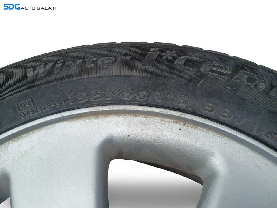 Janta Roata Rezerva Aluminiu 195 60 15 R15 Ford Focus 1 1998 - 2004 (6JX15H2 ET49.5) [JNT0021]