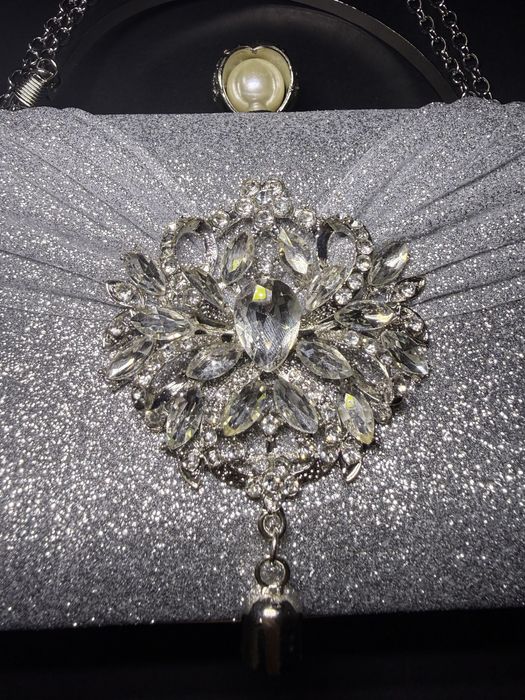 Plic elegant argintiu