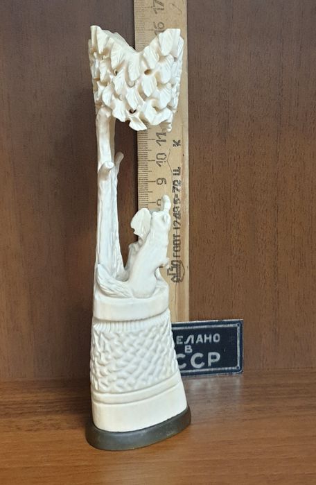 Карандашница резьба по кости