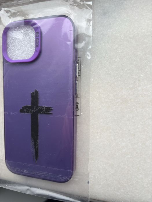 Husa protectie Iphone 15 - model cu cruce