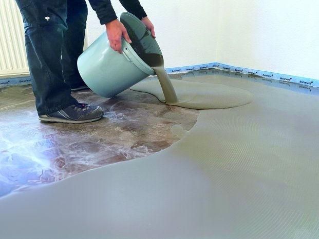 Наливные полы под ключ
