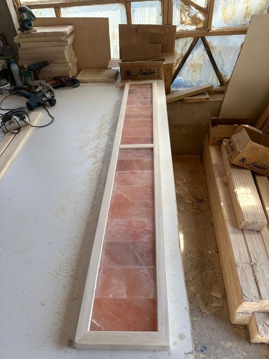 Изготовление соляных ламп и стен