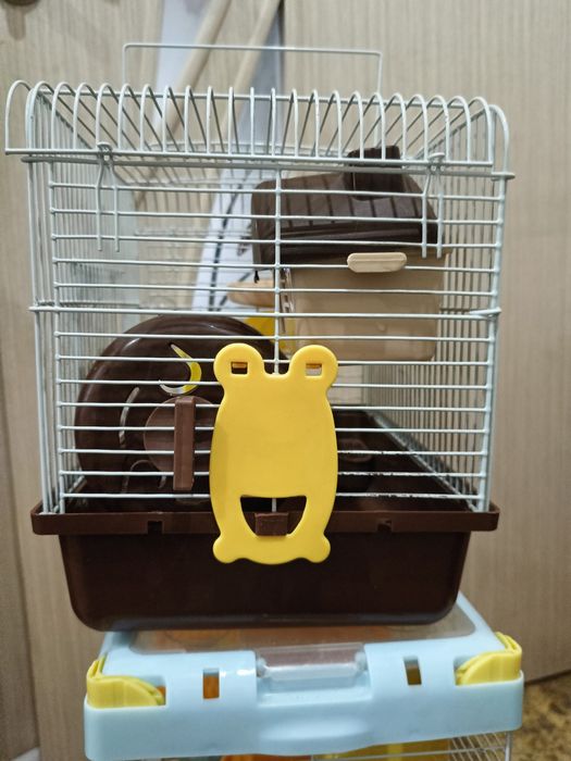 2 Клетки для хомяков (отдельно)