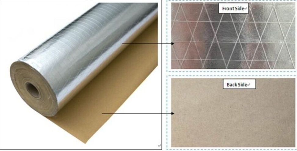 Армировнный крафт фольга для воздуховодов EKO класса.1 кв м-6000 сум.