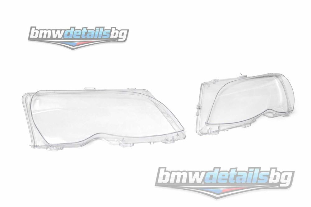 Стъкла / капаци за фарове BMW E46 ФЕЙС