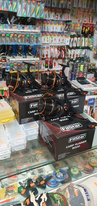 ПРОМО!! Байтрънърс макара FILSTAR CARP RUNNER 9000