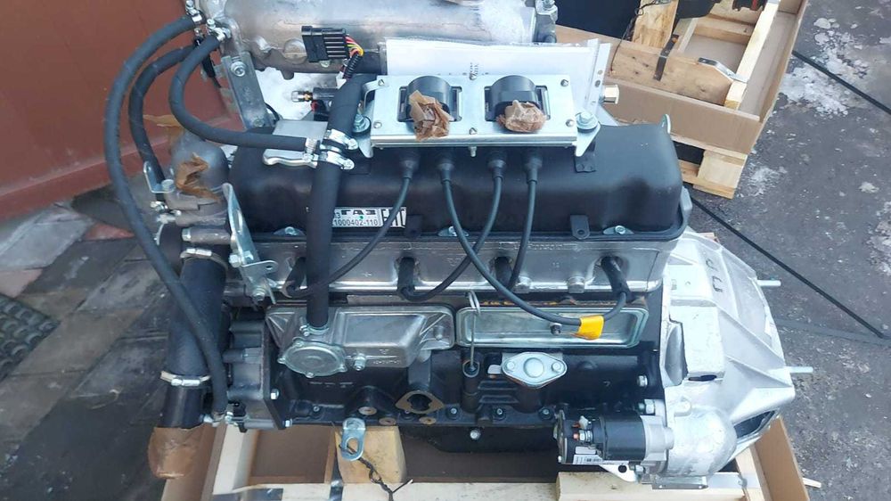 Двигатель сотка инжектор Евро3 Газель чугун