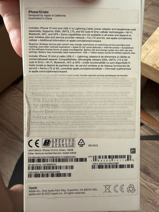 Iphone 13 mini 128gb