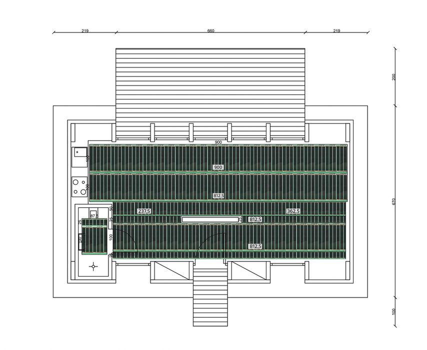 Инфрачервено подово отопление  18лв/лм