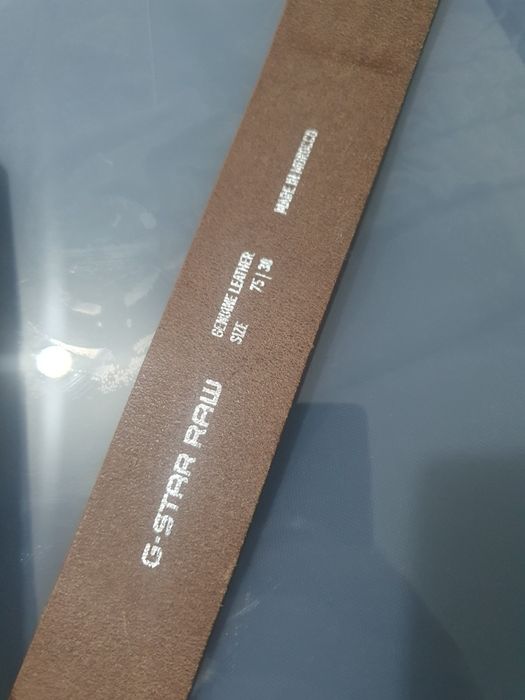 Кожен колан G Star Raw