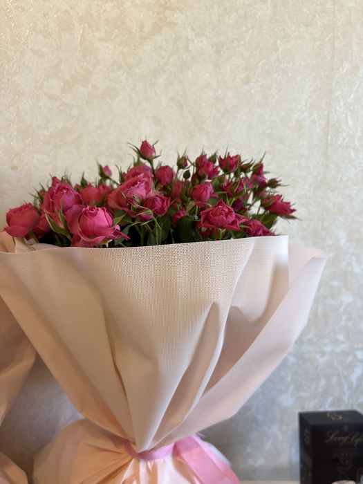 цветы розы кузтовые розы