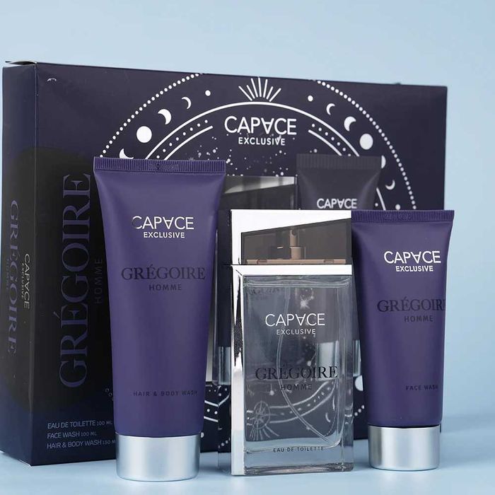 Set cadou Capace Exclusive Grégoire pentru bărbați - 3 piese