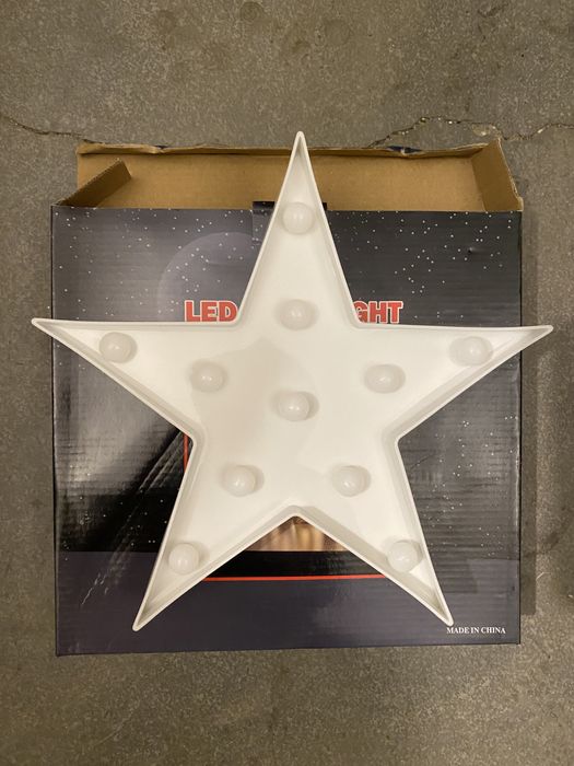 Stea cu leduri cu baterii