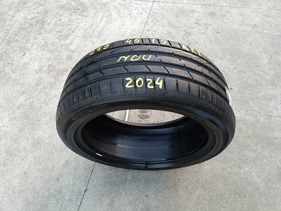 O anvelopa noua de vara 245 45 19 hankook ventus S1 evo3 run flat 2024