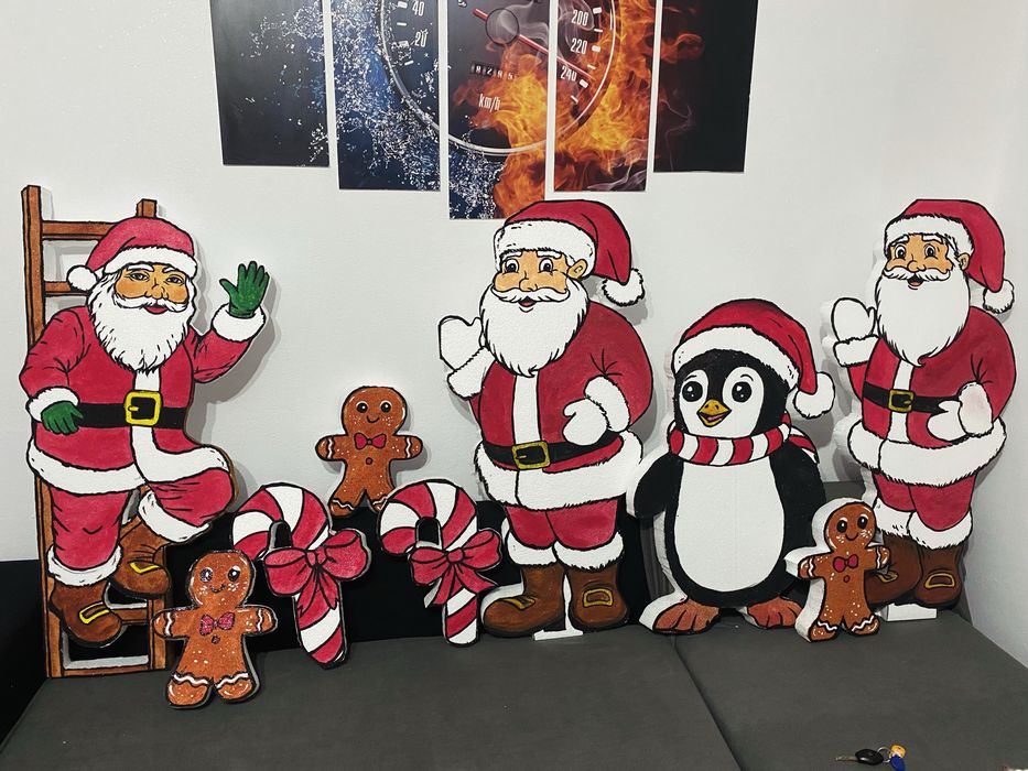 Decoratiuni de craciun din polistiren