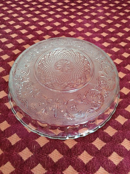Блюдо стеклянное
