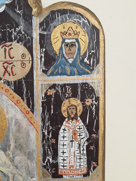 Icoana veche / Pictura pe lemn