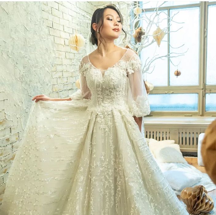 Свадебное платье в стиле бохо