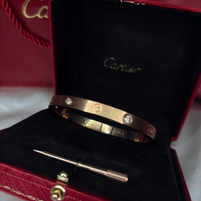 Brățară Cartier Love Aur Rose - nouă, în cutie