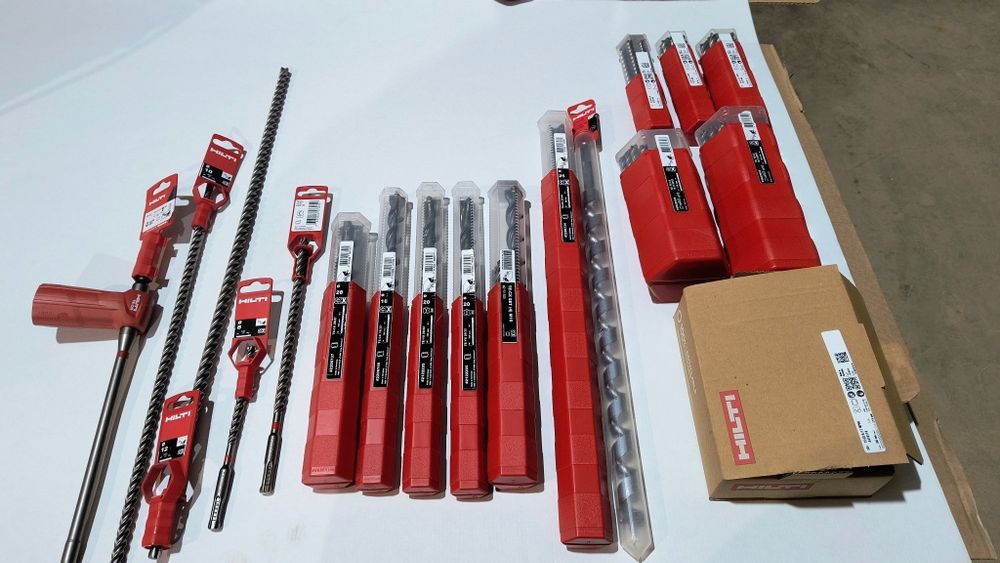 Hilti свредла за бетон и дърво