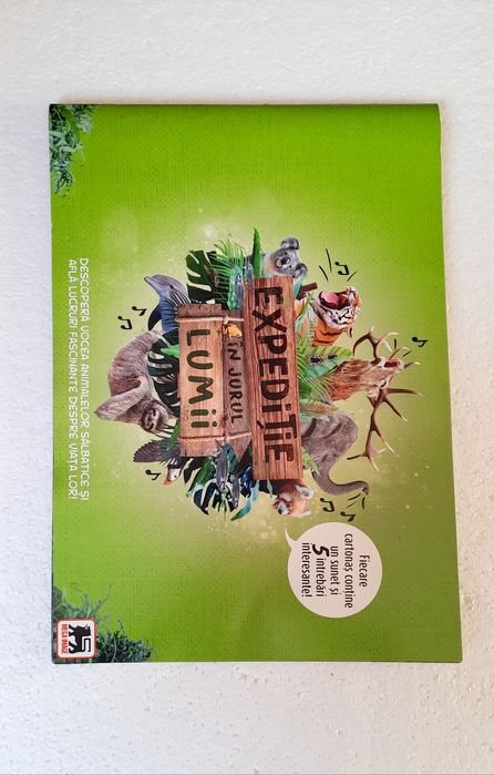 Album complet Expediție în jurul lumii 1,2024 nr. de cartonașe 96