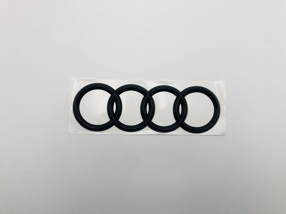 Emblema Audi spate negru 202 mm