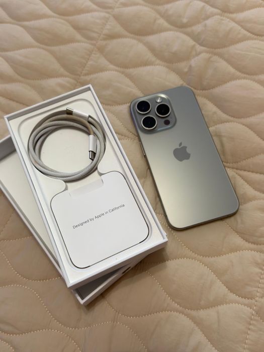Iphone 15 Pro 128 GB Natural Titanium